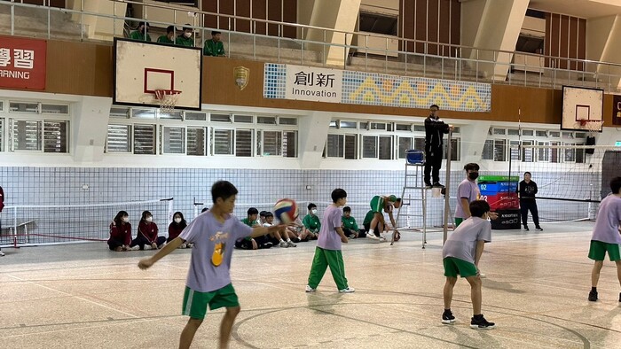 112學年8年級班際排球競賽成果3