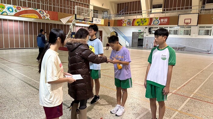 112學年8年級班際排球競賽成果4