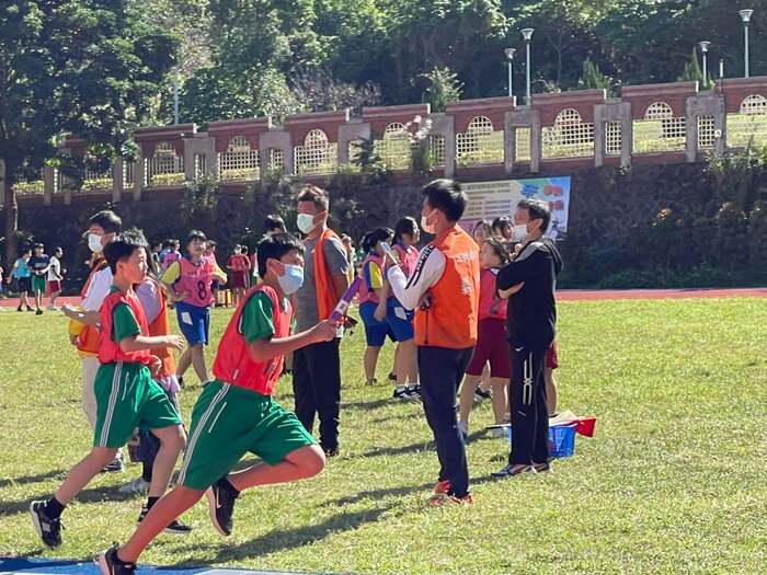 110年淡水區中小學班際大隊接力剪影2