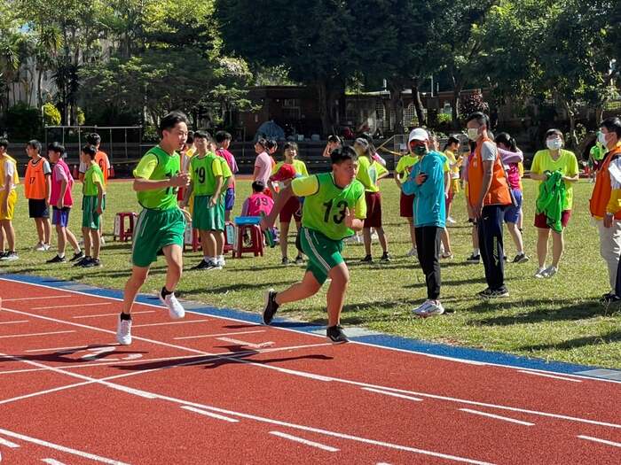 110年淡水區中小學班際大隊接力剪影6