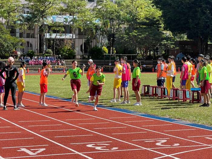 110年淡水區中小學班際大隊接力剪影7