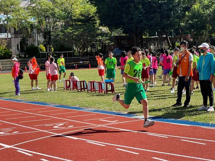 110年淡水區中小學班際大隊接力剪影8
